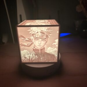 Naruto 3d Printed Lithophane Light Box v1