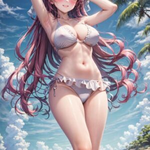 Sexy Anime Girls 3D Printed Lithophane Light Box v1